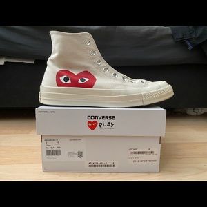 Comme des Garçons Play x Converse High Tops